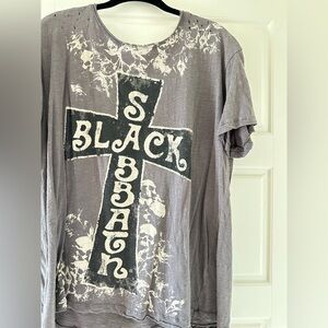 Magnolia Pearl Original Rare Black Sabbath T (faded black) **sold out**!